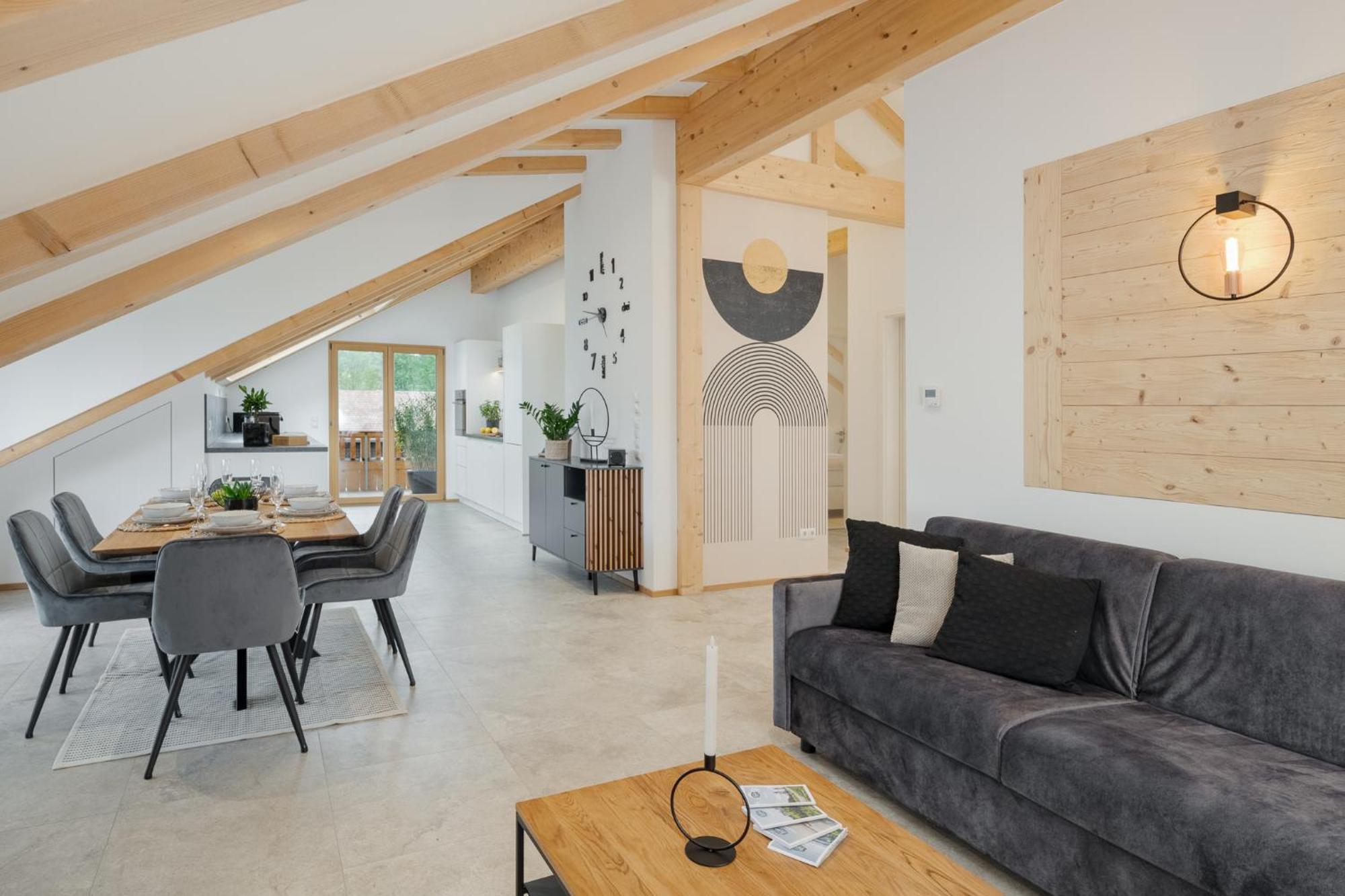 Fenjoy: Ferienapartment Mit Bergblick / Balkon / Bbq Bernau am Chiemsee Ngoại thất bức ảnh