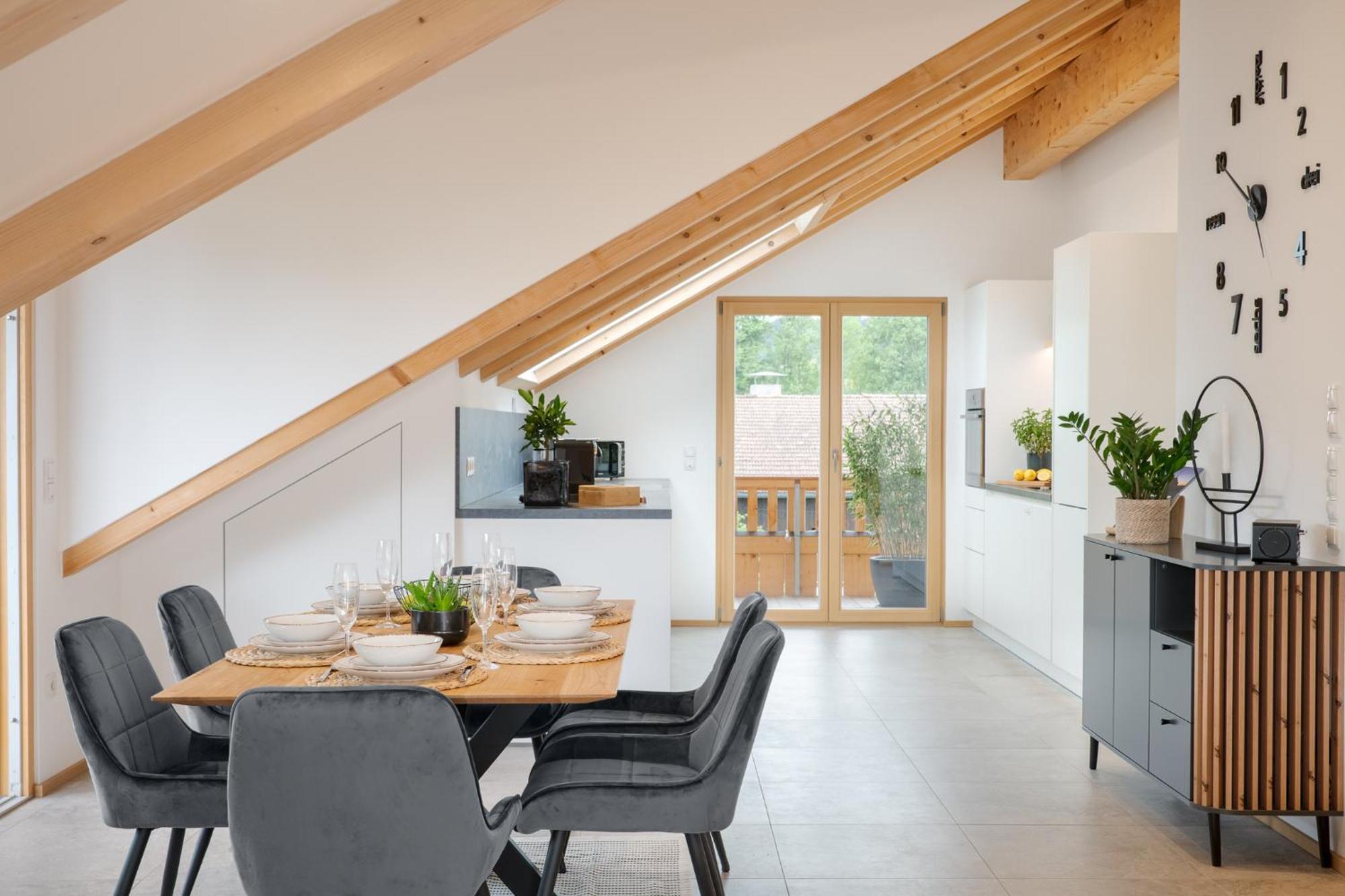 Fenjoy: Ferienapartment Mit Bergblick / Balkon / Bbq Bernau am Chiemsee Ngoại thất bức ảnh