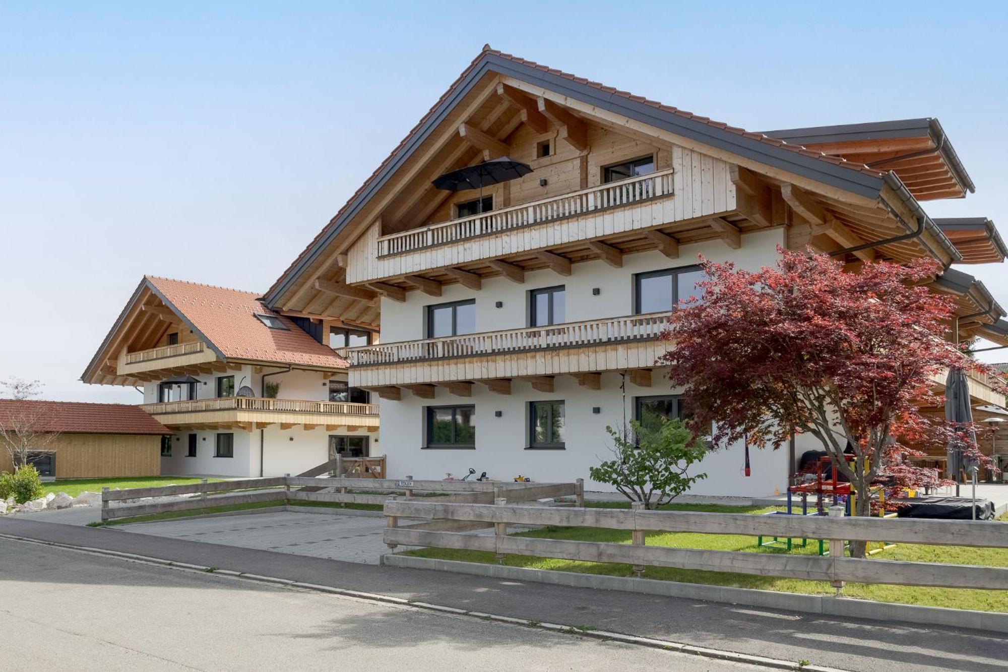 Fenjoy: Ferienapartment Mit Bergblick / Balkon / Bbq Bernau am Chiemsee Ngoại thất bức ảnh